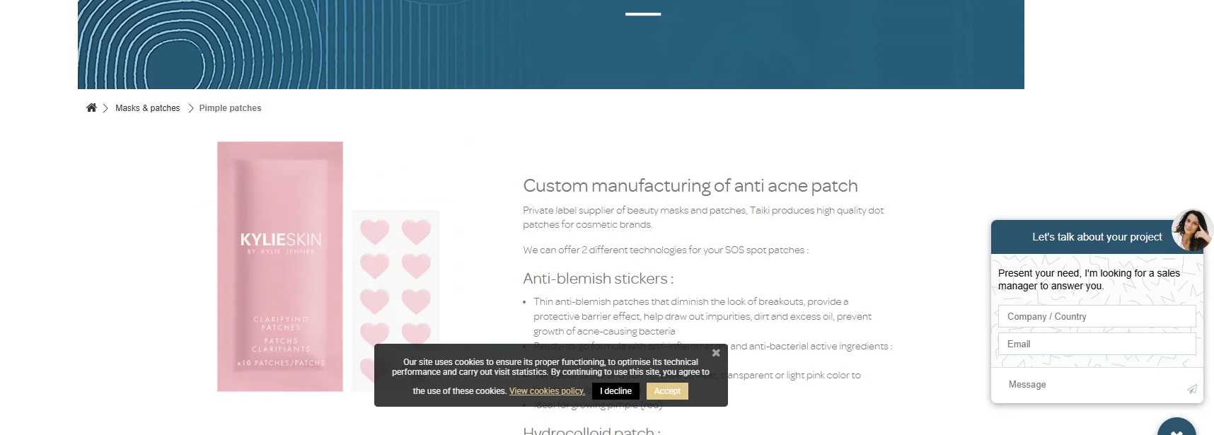 Best Pimple Patch
Manufacturers
for Brands